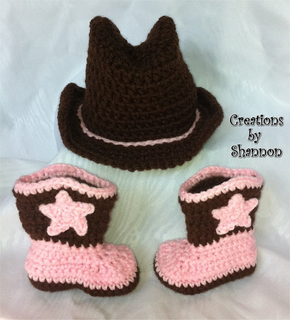 baby girl pink cowboy boots